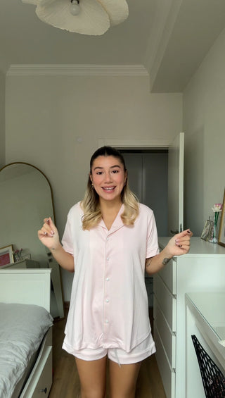 4 Parça Premium Pamuklu Pijama Takımı