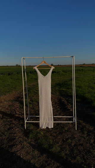 Fringe Openwork Dress