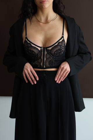 Amour Siyah Büstier