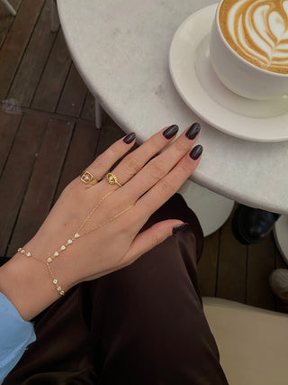 925 Ayar Gümüş Vintage Kutup Yıldızı Yüzük