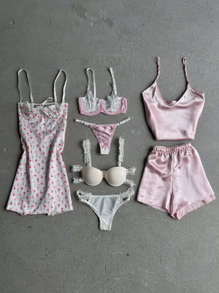 Belinda Pembe 7 Parça Özel Set