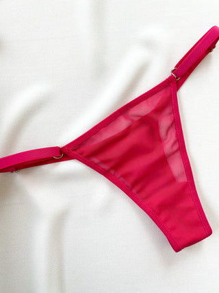 Candy Pink Bralette Set