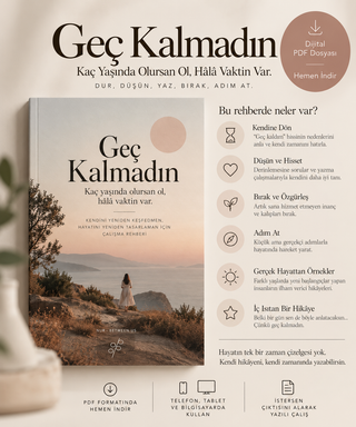 Geç Kalmadın Çalışma Defteri