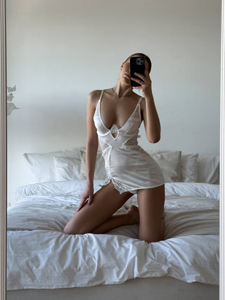 Jessica White Babydoll
