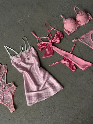 Sofia Pink 6 Parça Set