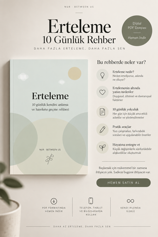Ertelemek Üzerine Mini Eğitim