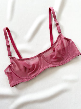 Dusty Rose Bralette Set