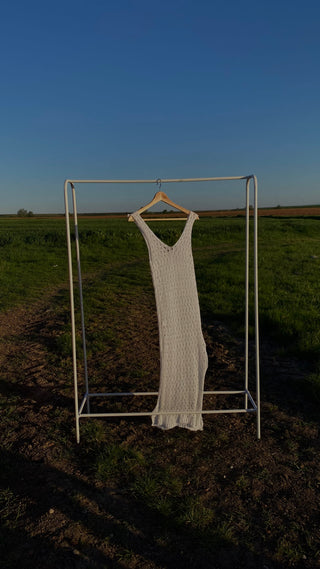 Fringe Openwork Dress