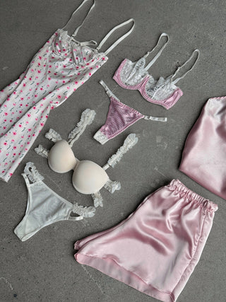 Belinda Pembe 7 Parça Özel Set