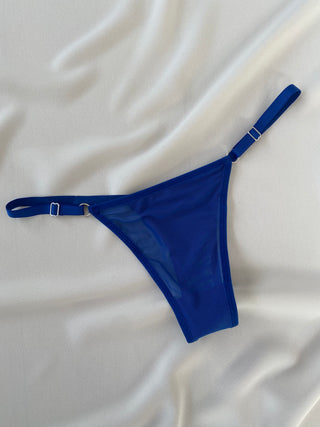 Blue Tulle Bralette Set